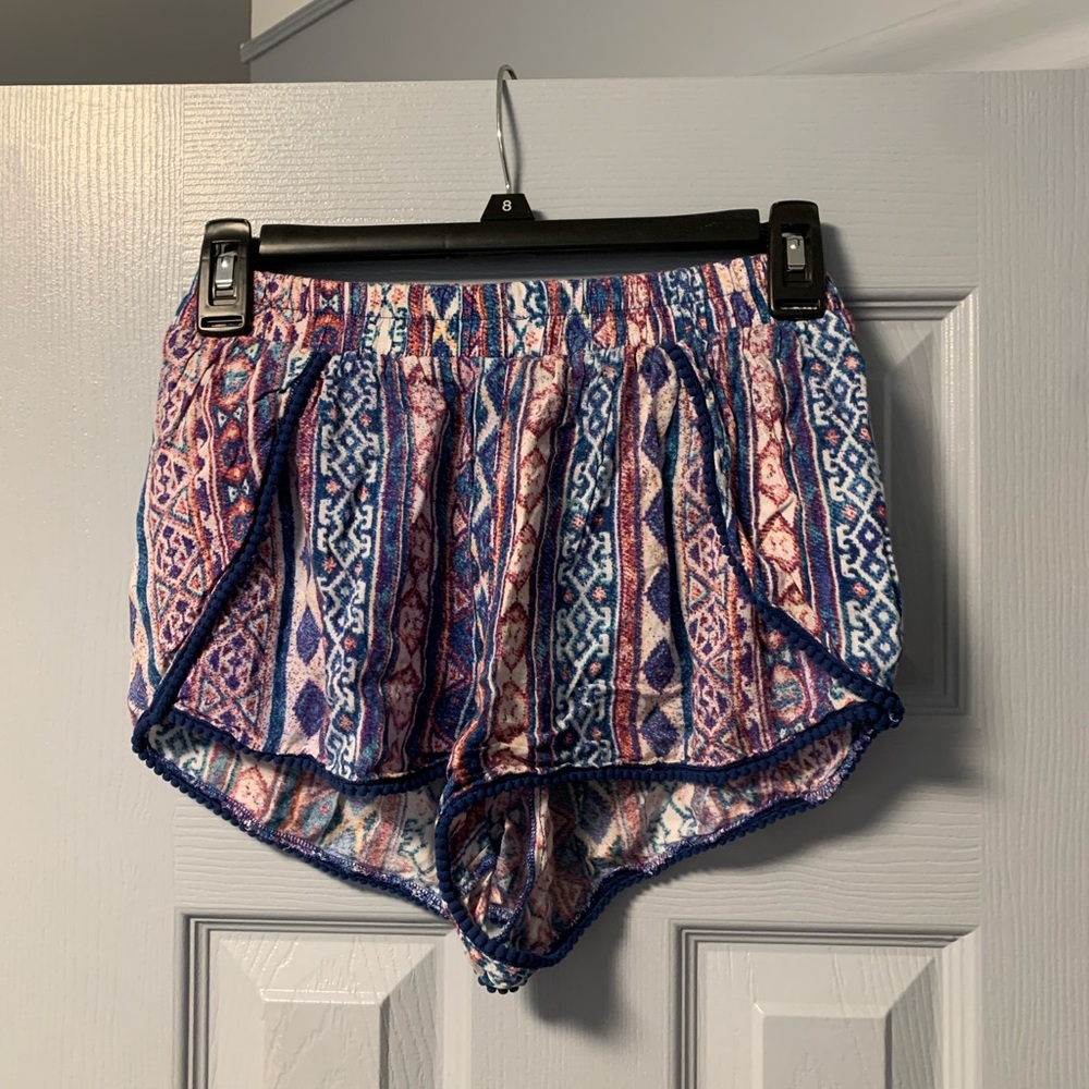 Tribal Print Soft Shorts